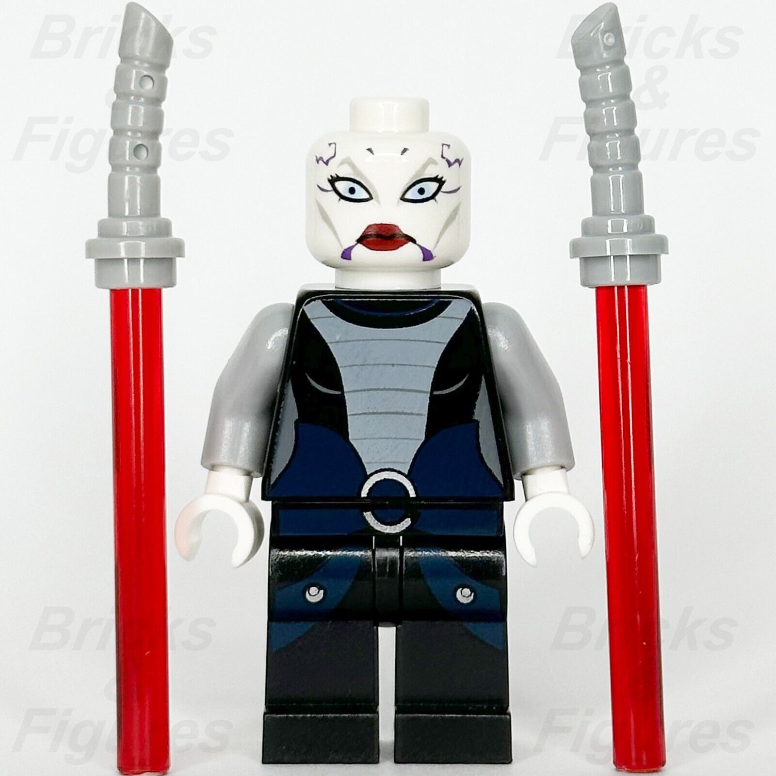 LEGO Star Wars Asajj Ventress Minifigure Clone Wars Sith Apprentice 7957 sw0318