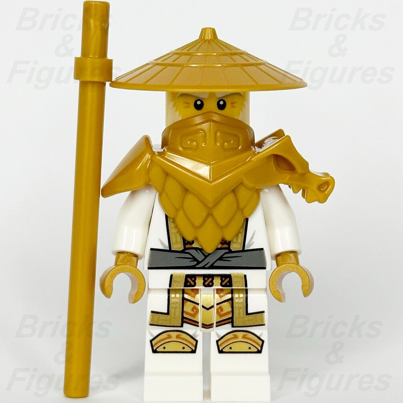 LEGO Ninjago Sensei Wu Minifigure Crystalized Master Ninja 71775 njo784 Minifig 2