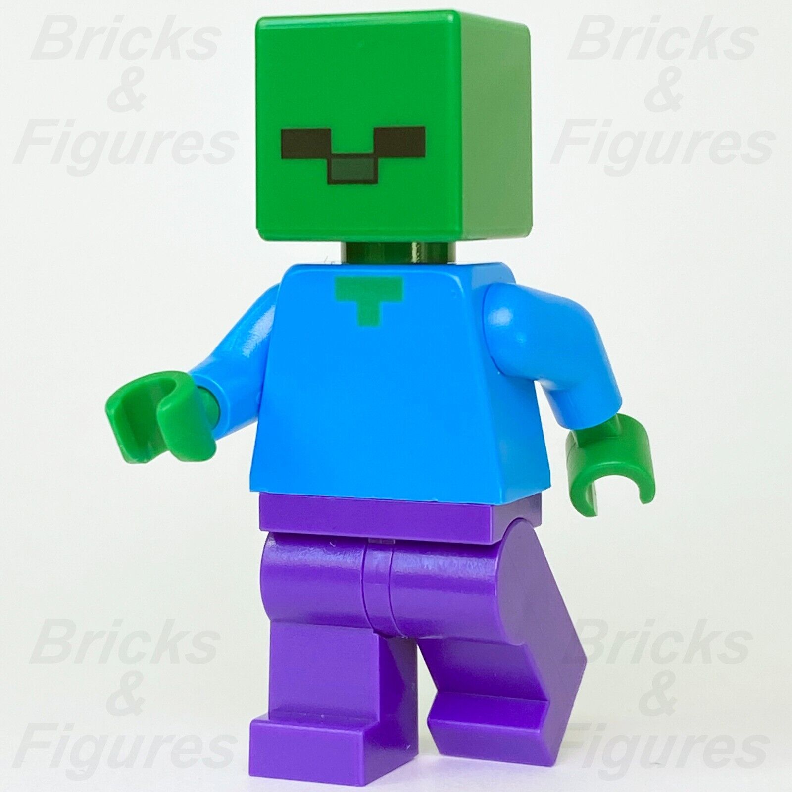 LEGO Minecraft Zombie Minifigure 21147 21119 21123 21118 21128 21134 min010 - Bricks & Figures
