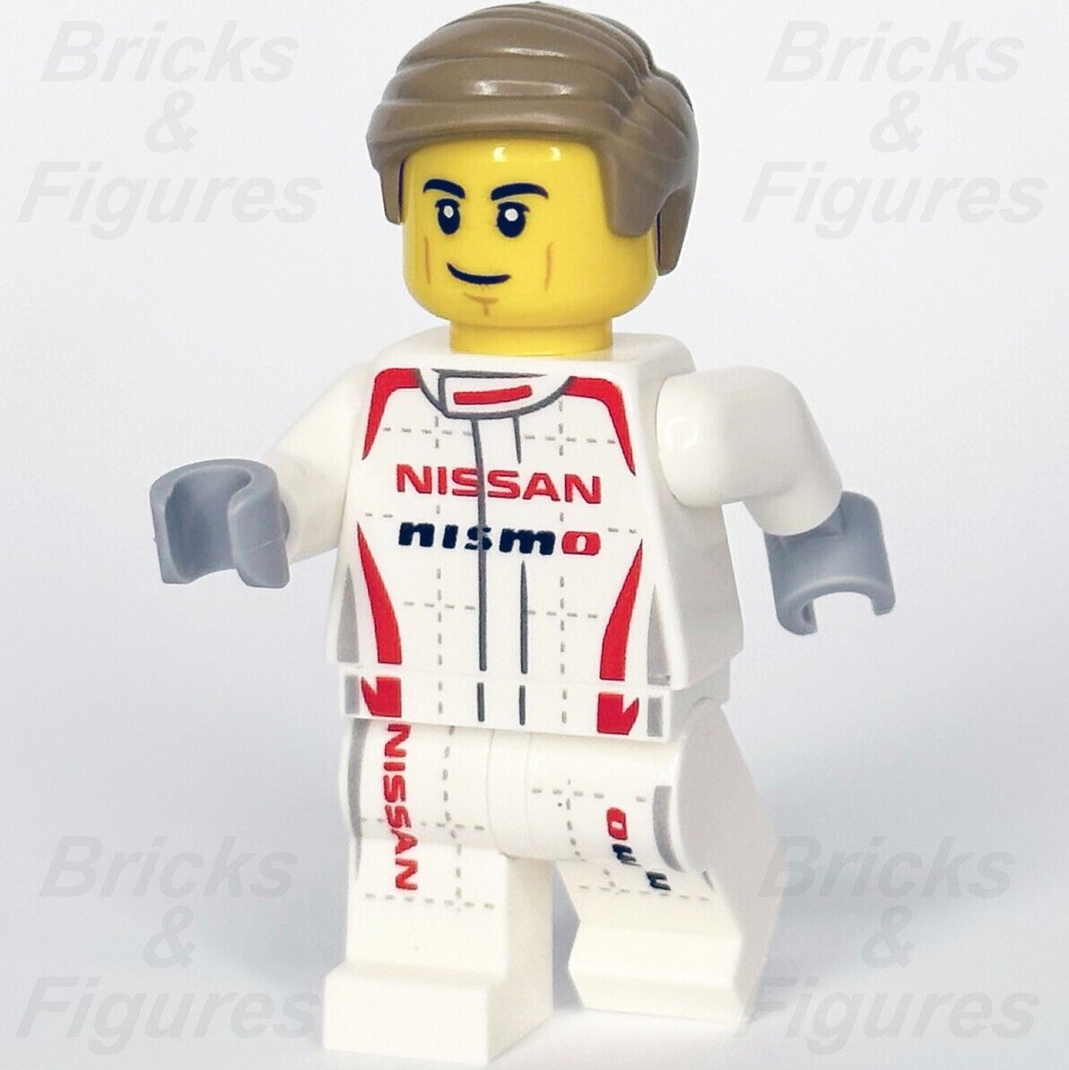 LEGO Speed Champions Nissan GT-R NISMO Driver Minifigure Racing 76896 sc081 1