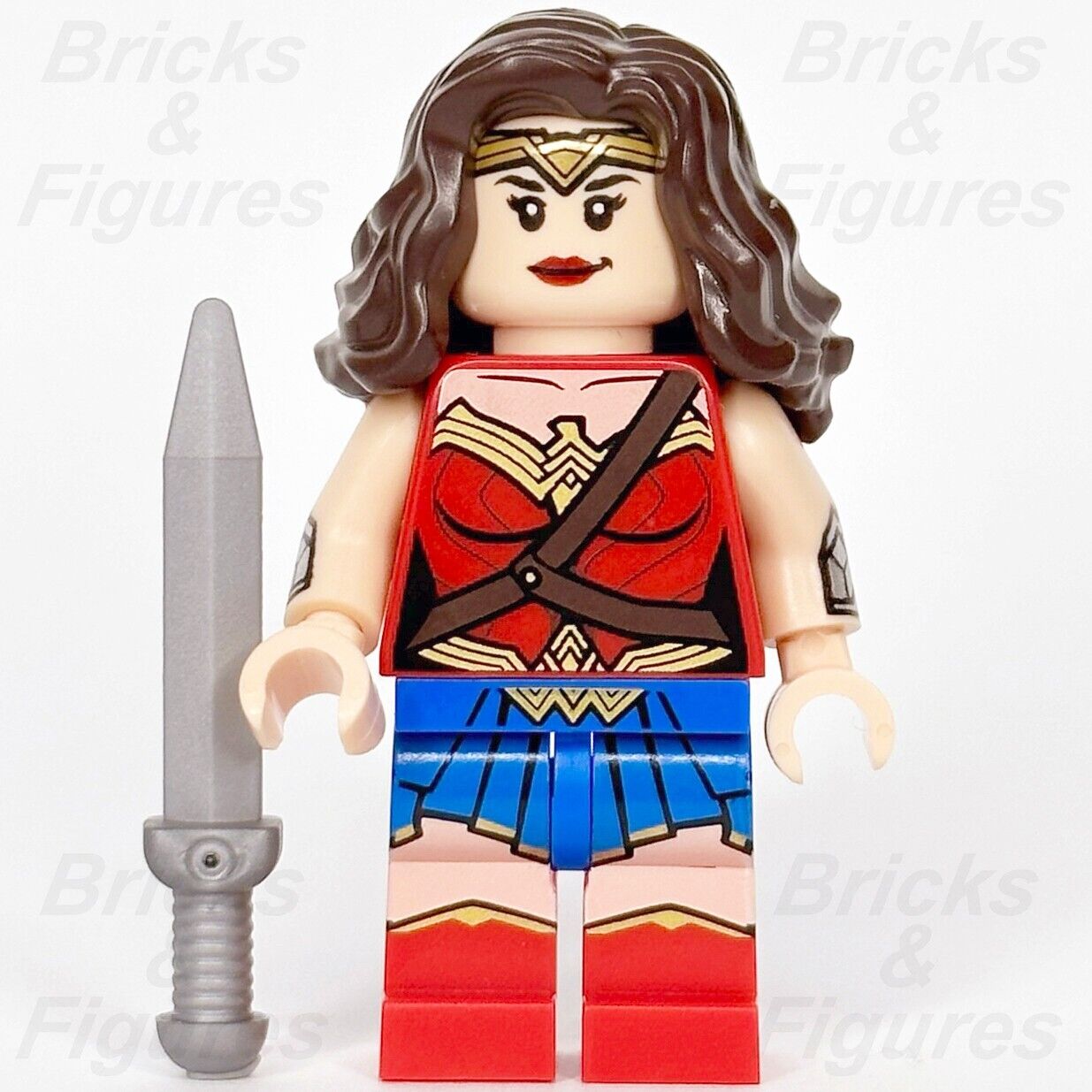 LEGO Super Heroes Wonder Woman Minifigure DC Diana Prince 76075 sh393 Minifig 2