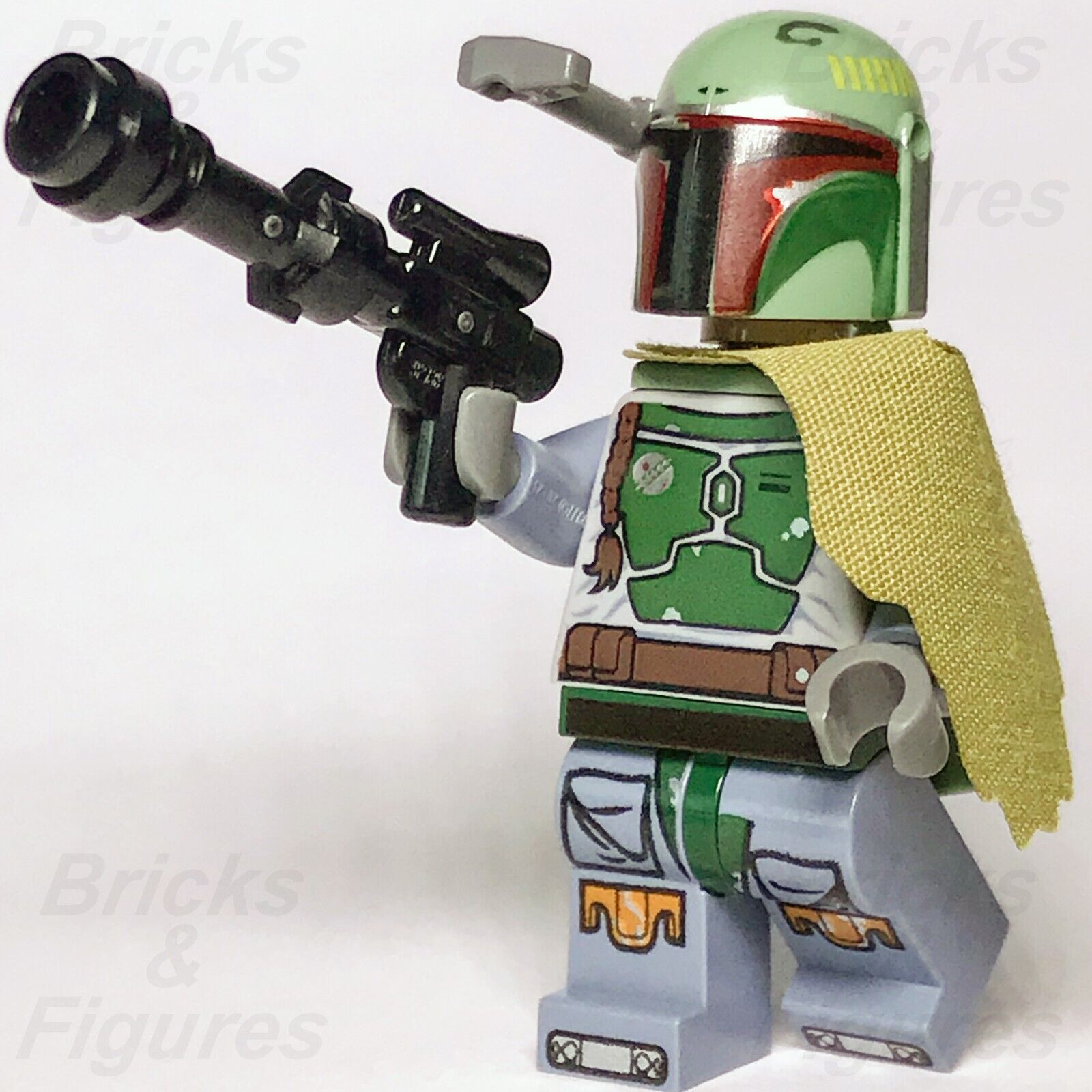 LEGO Star Wars Boba Fett Minifigure Mandalorian Bounty Hunter 9496 sw0396 1