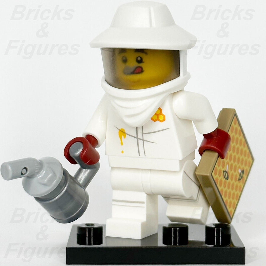 LEGO Collectible Minifigures Beekeeper Minifigure Series 21 71029 Bee Tile