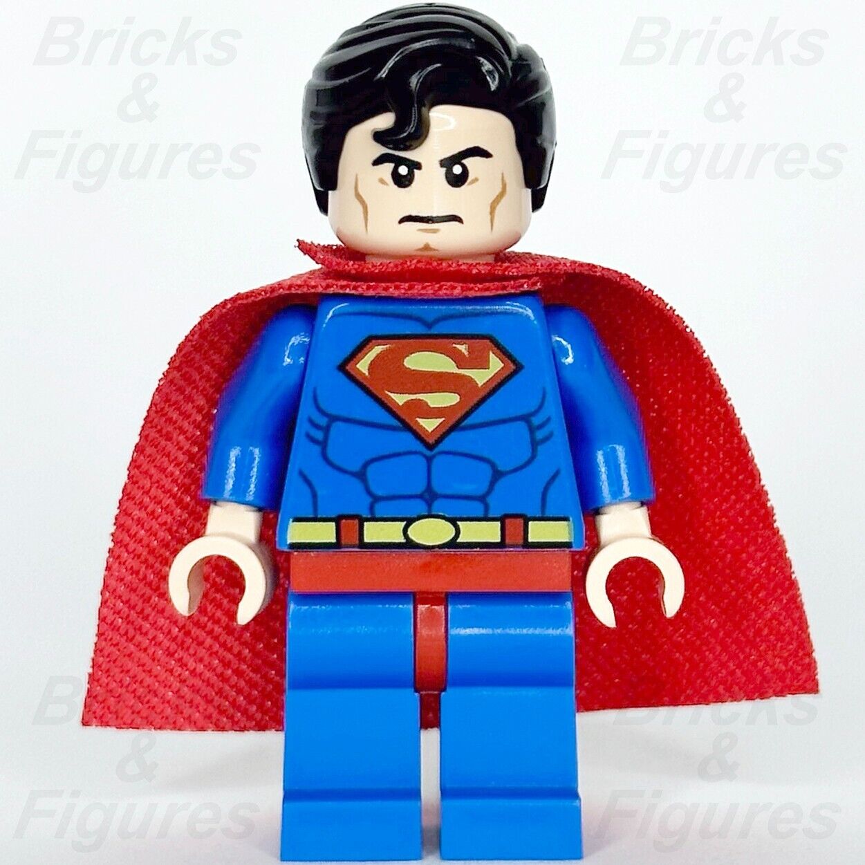 LEGO Superman Minifigure DC Super Heroes Justice League Clark Kent 76040 sh156 - Bricks & Figures