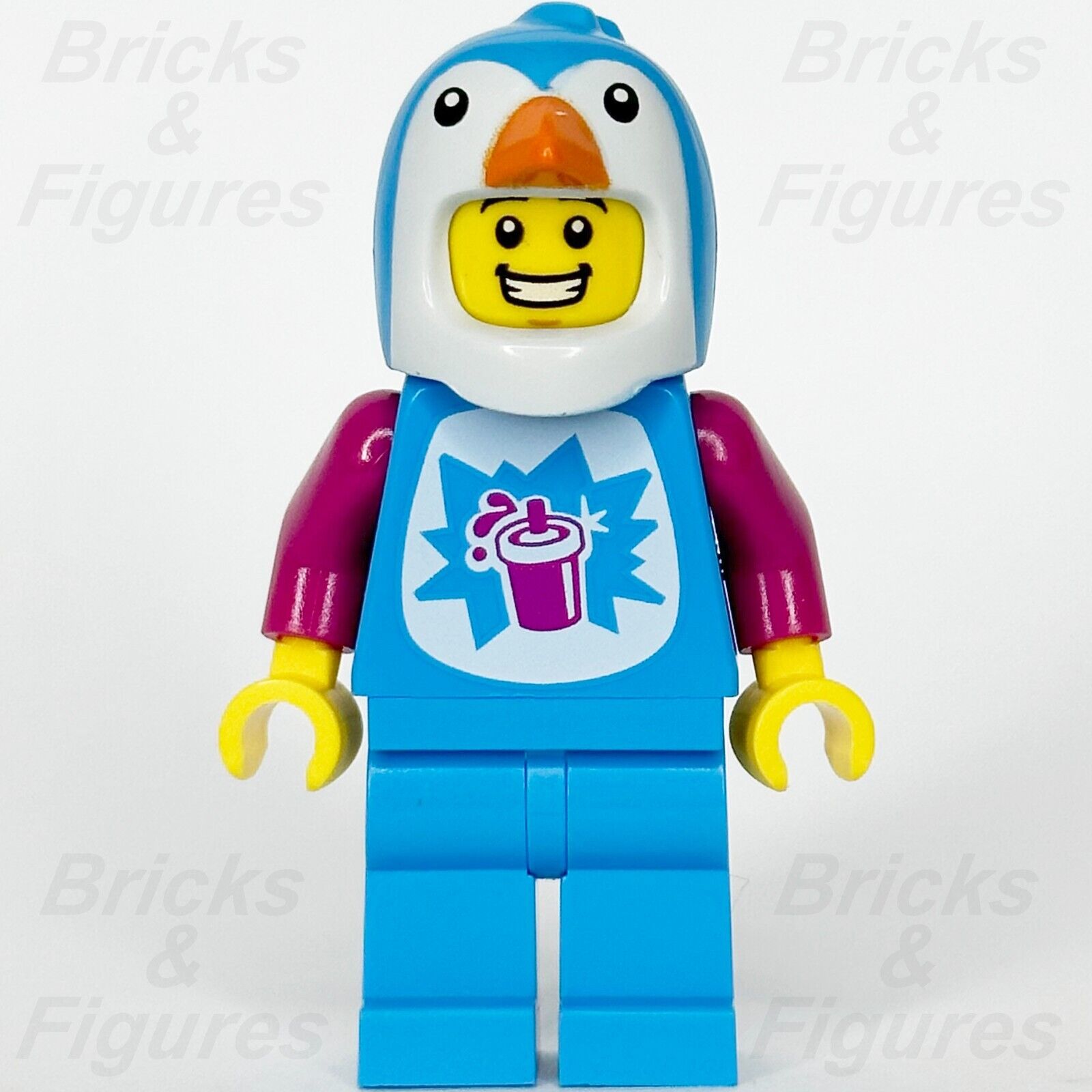 LEGO City Penguin Slushy Vendor Minifigure Town Traffic 60384 cty1519 Minifig 2