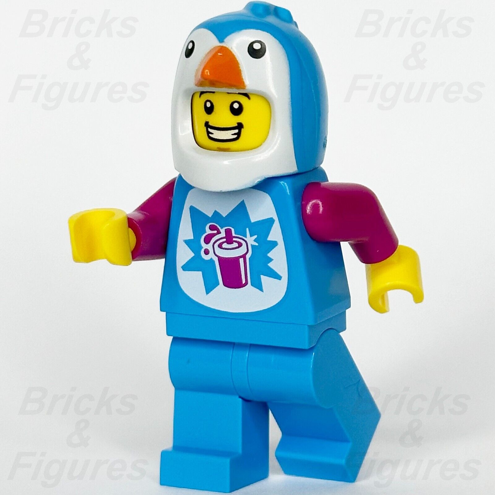 LEGO City Penguin Slushy Vendor Minifigure Town Traffic 60384 cty1519 Minifig 1