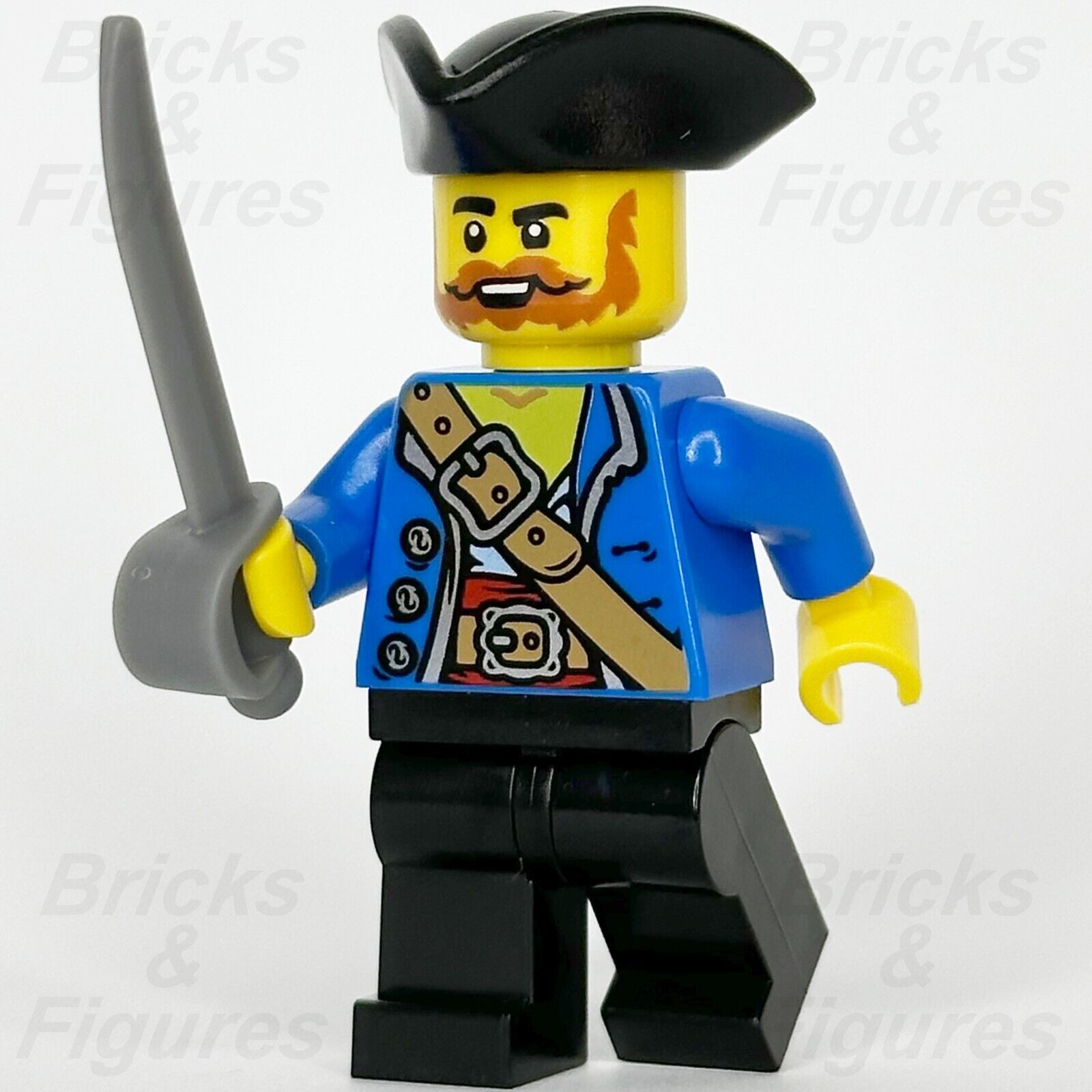 LEGO Pirate Minifigure Pirates IV Creator Treasure Hunter Cutlass 40597 pi197
