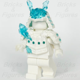 LEGO Ninjago Minifigure Samurai Armour & Helmet Part White w/ Blue Crystals Set 5