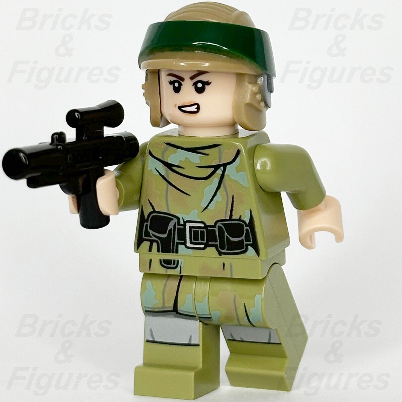 LEGO Star Wars Princess Leia Minifigure Endor Outfit Rebel ROTJ 75353 sw1264 - Bricks & Figures