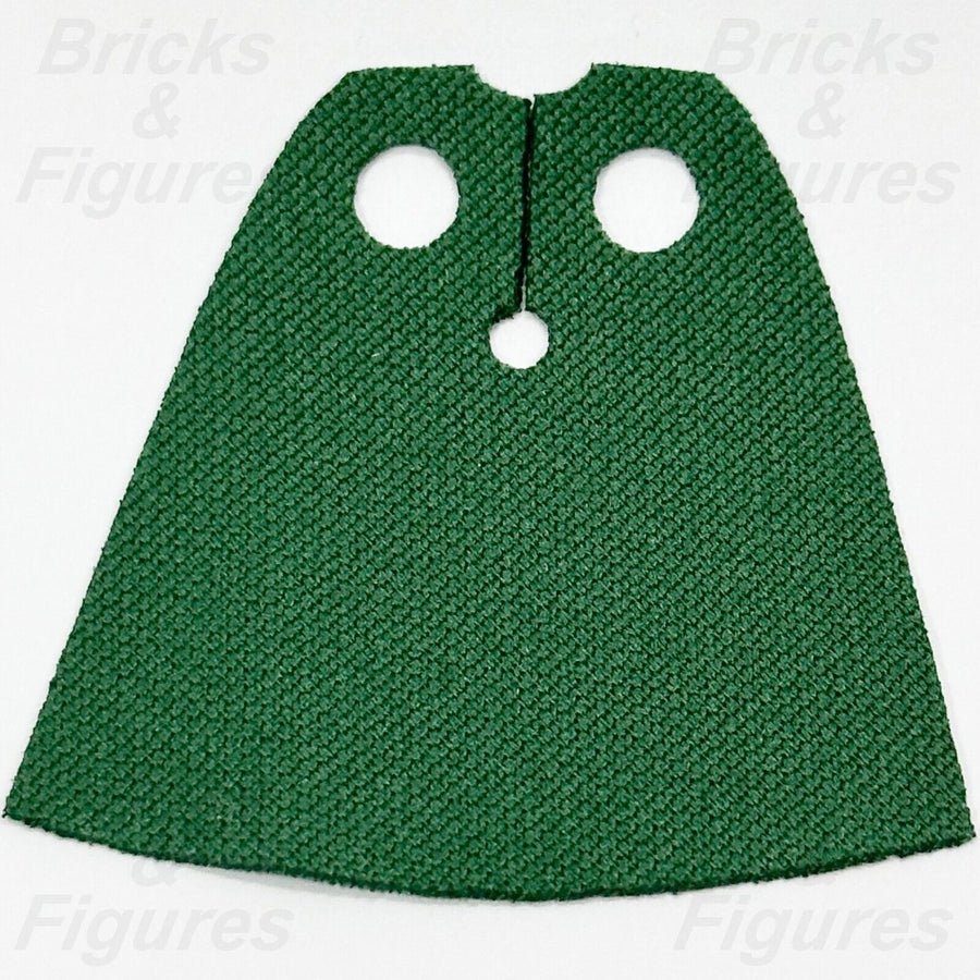 LEGO Dark Green Minifigure Cape Cloth Spongy Body Wear 3.9cm Part 19888 73512 - Bricks & Figures