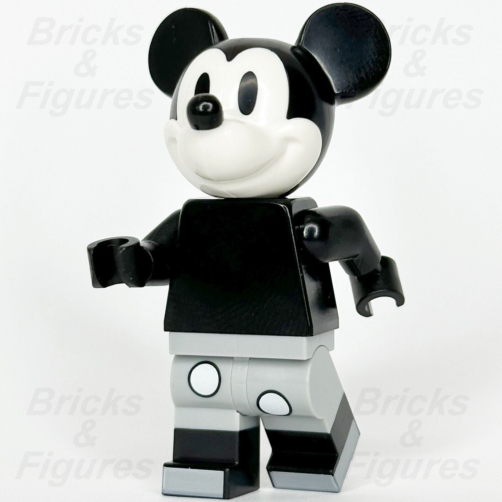 LEGO Disney Mickey Mouse Minifigure Vintage Black & White Classic 43230 dis142 - Bricks & Figures