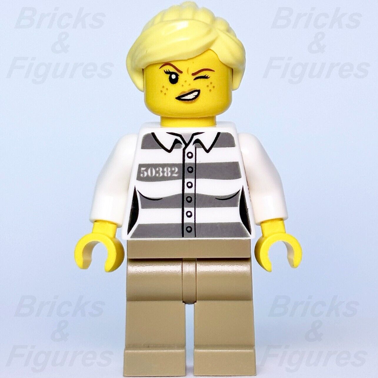 LEGO City Police Jail Prisoner 50382 Minifigure Town Police 60315 cty1368 2