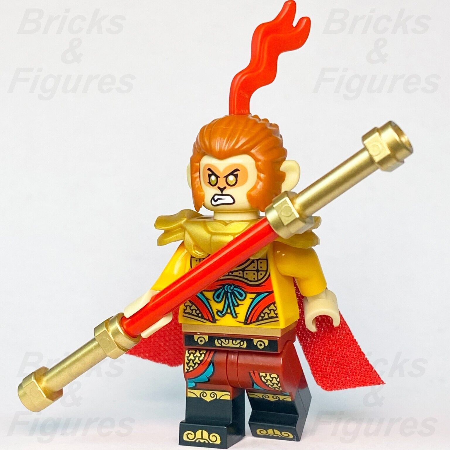 LEGO Monkie Kid Monkey King Minifigure Pearl Gold Shoulder Armour 80012 mk015 1
