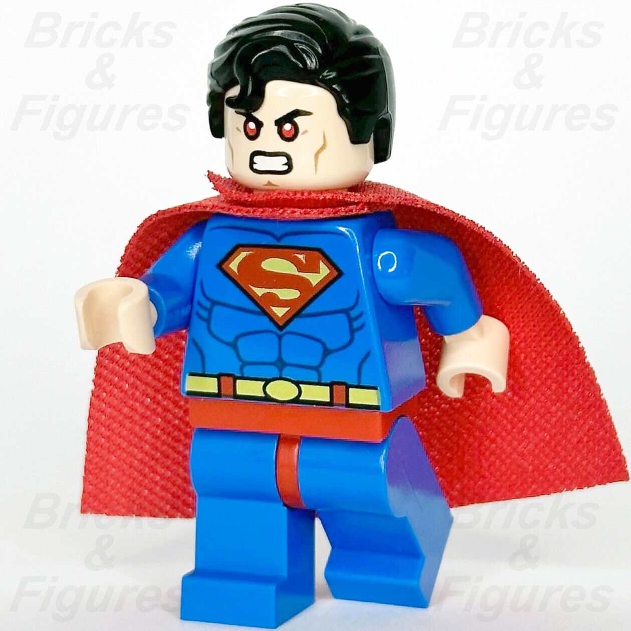 LEGO Superman Minifigure DC Super Heroes Justice League Clark Kent 76040 sh156 - Bricks & Figures