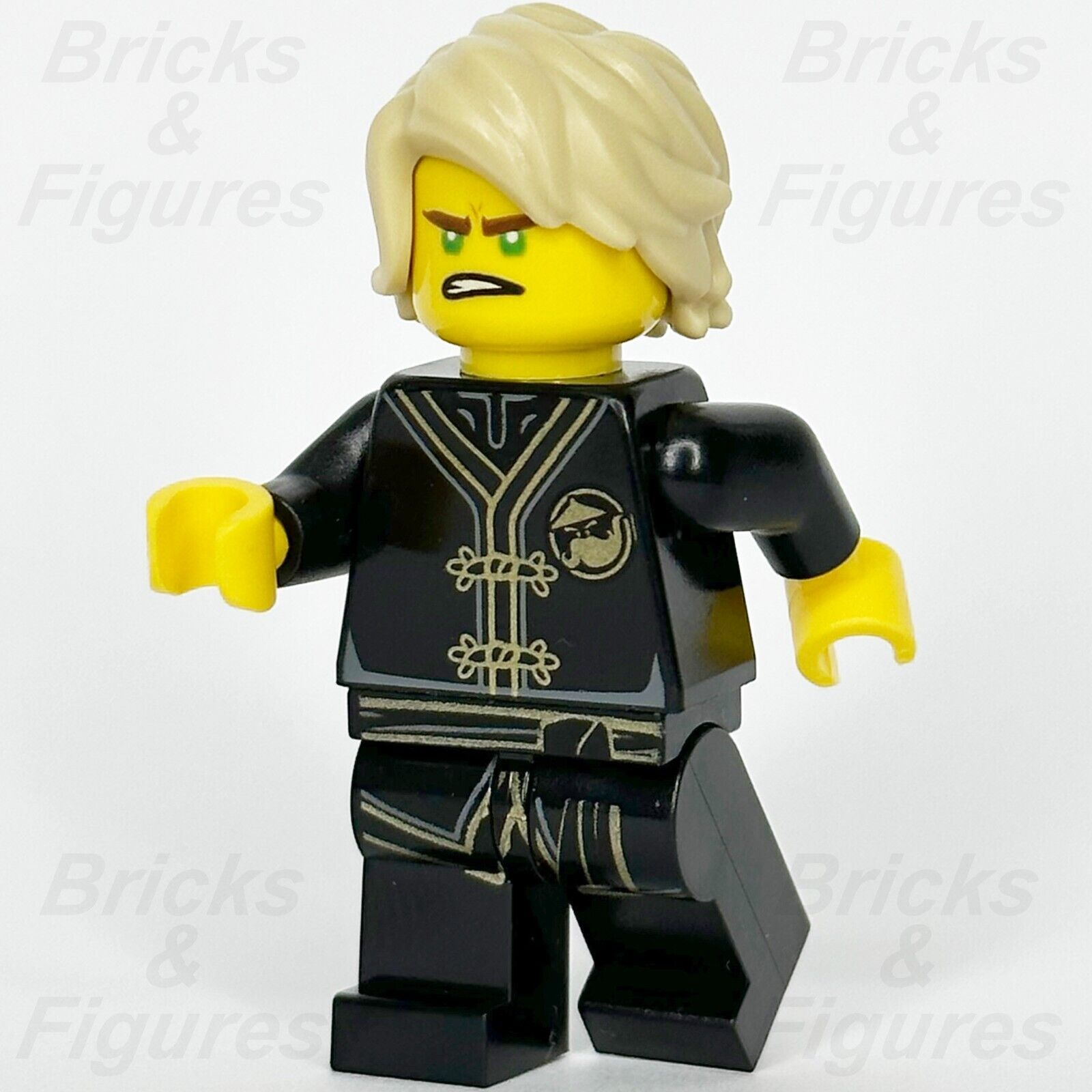 LEGO Ninjago Lloyd Minifigure Sons of Garmadon Black Wu-Cru Training Gi njo424 1