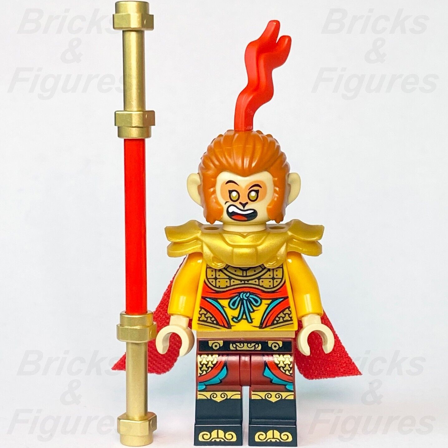 LEGO Monkie Kid Monkey King Minifigure Pearl Gold Shoulder Armour 80012 mk015 2