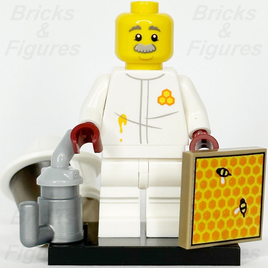 LEGO Collectible Minifigures Beekeeper Minifigure Series 21 71029 Bee Tile