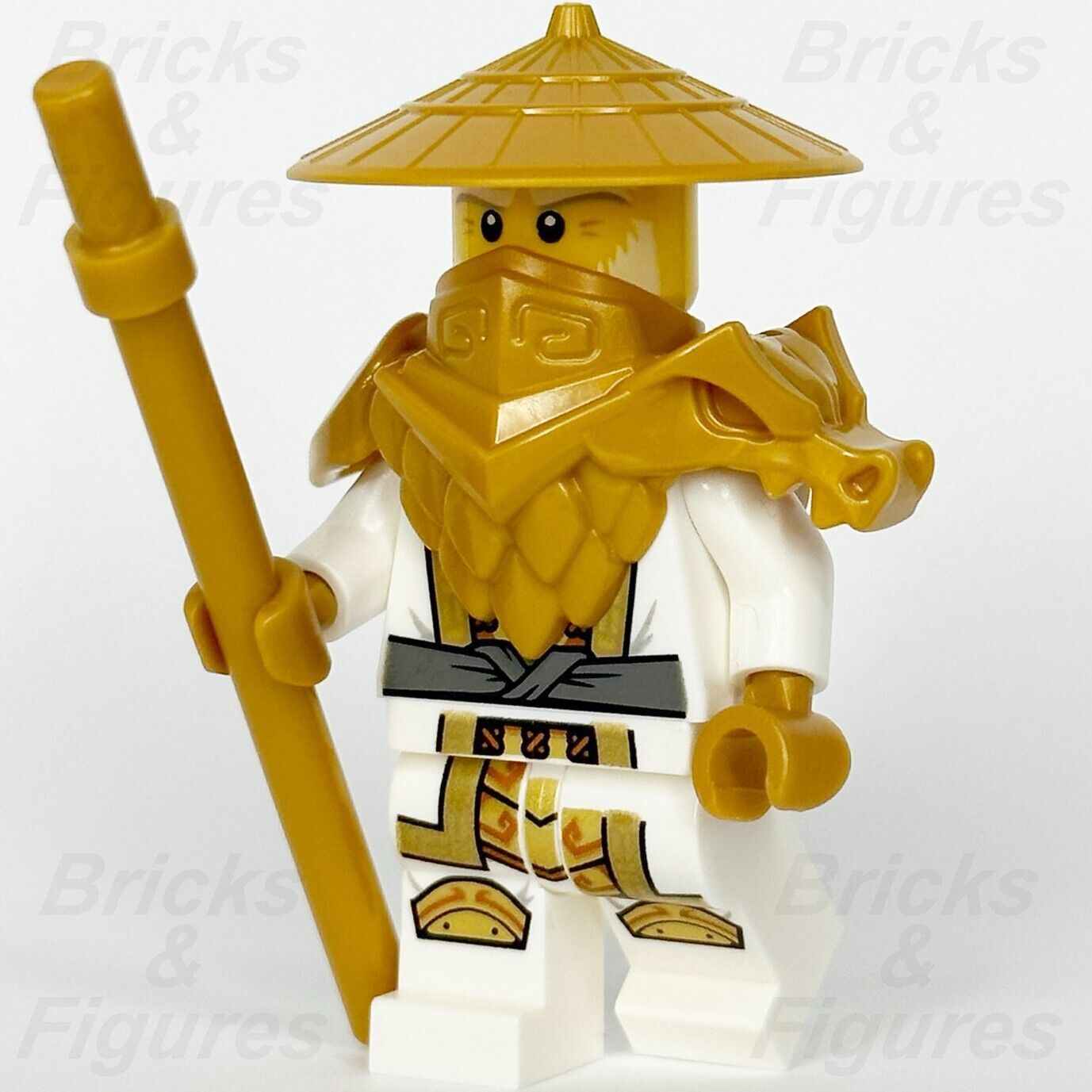 LEGO Ninjago Sensei Wu Minifigure Crystalized Master Ninja 71775 njo784 Minifig 1