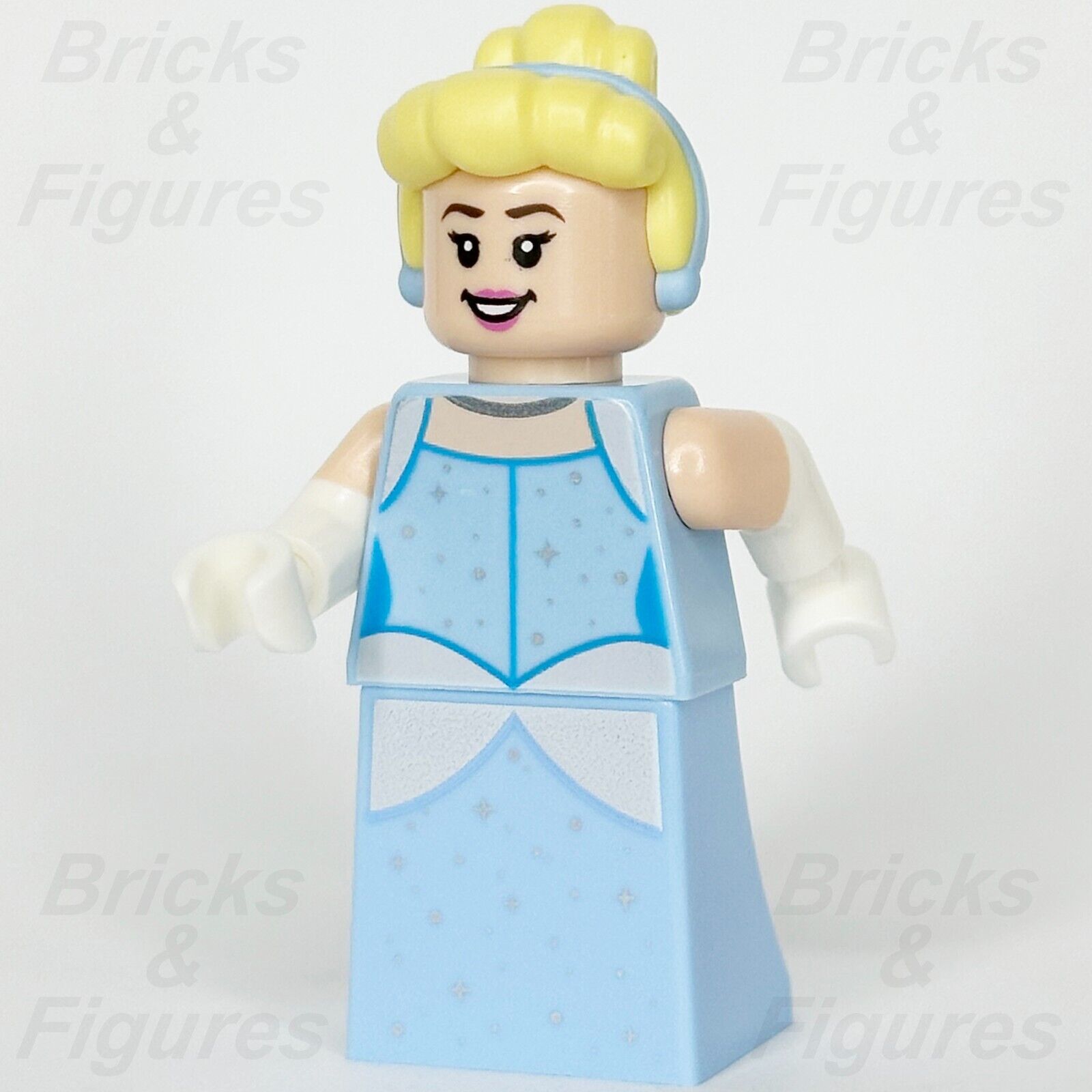 LEGO Disney Cinderella Minifigure Disney 100 Blue Dress 43222 dis132 Minifig