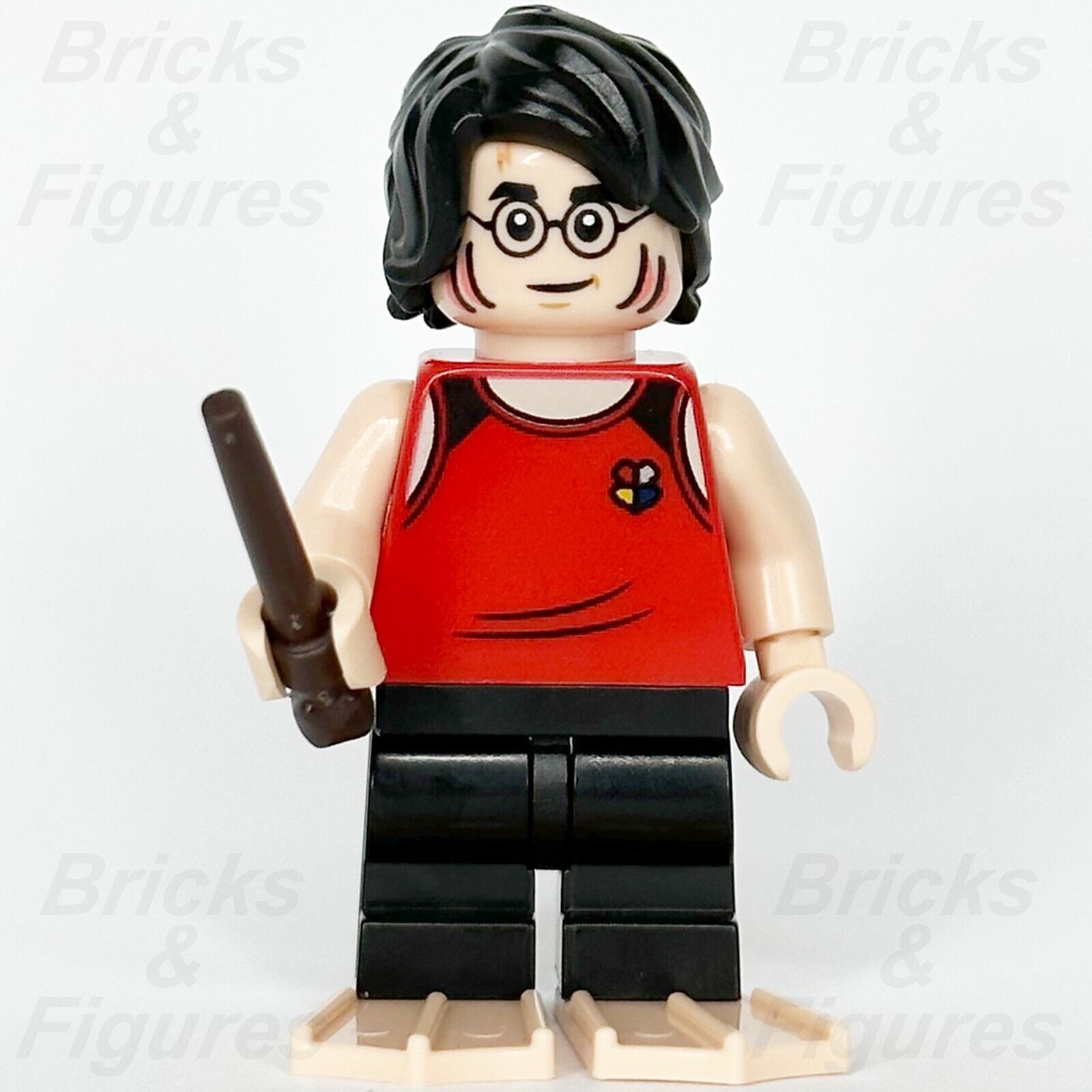 LEGO HARRY POTTER MINIFIGURE TRIWIZARD UNIFORM WITH GILLS & FEET FLIPPERS MINIFIG GOBLET OF FIRE HP413 76420 02