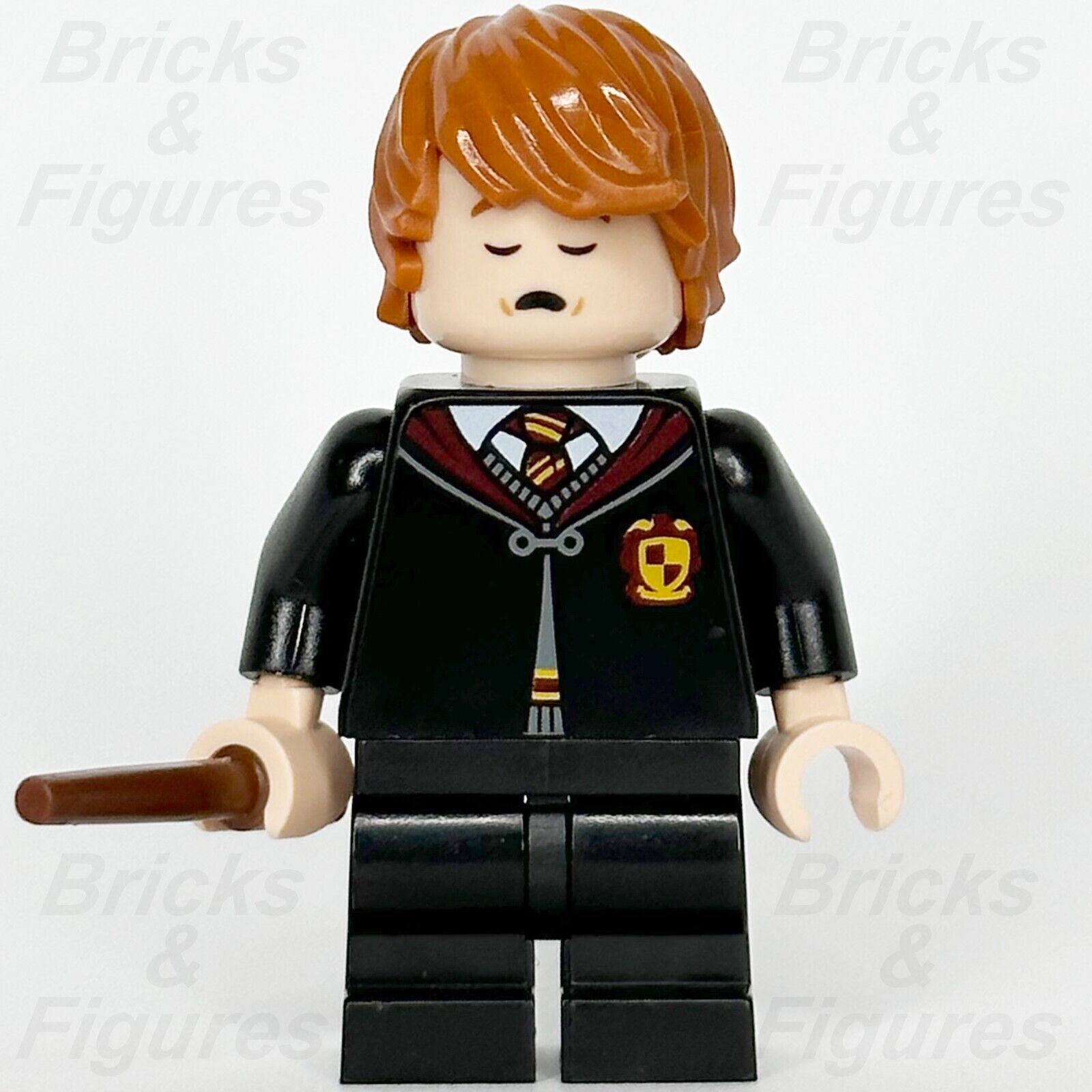 LEGO Harry Potter Ron Weasley Minifigure Sleeping Goblet of Fire Wizard 76420 1
