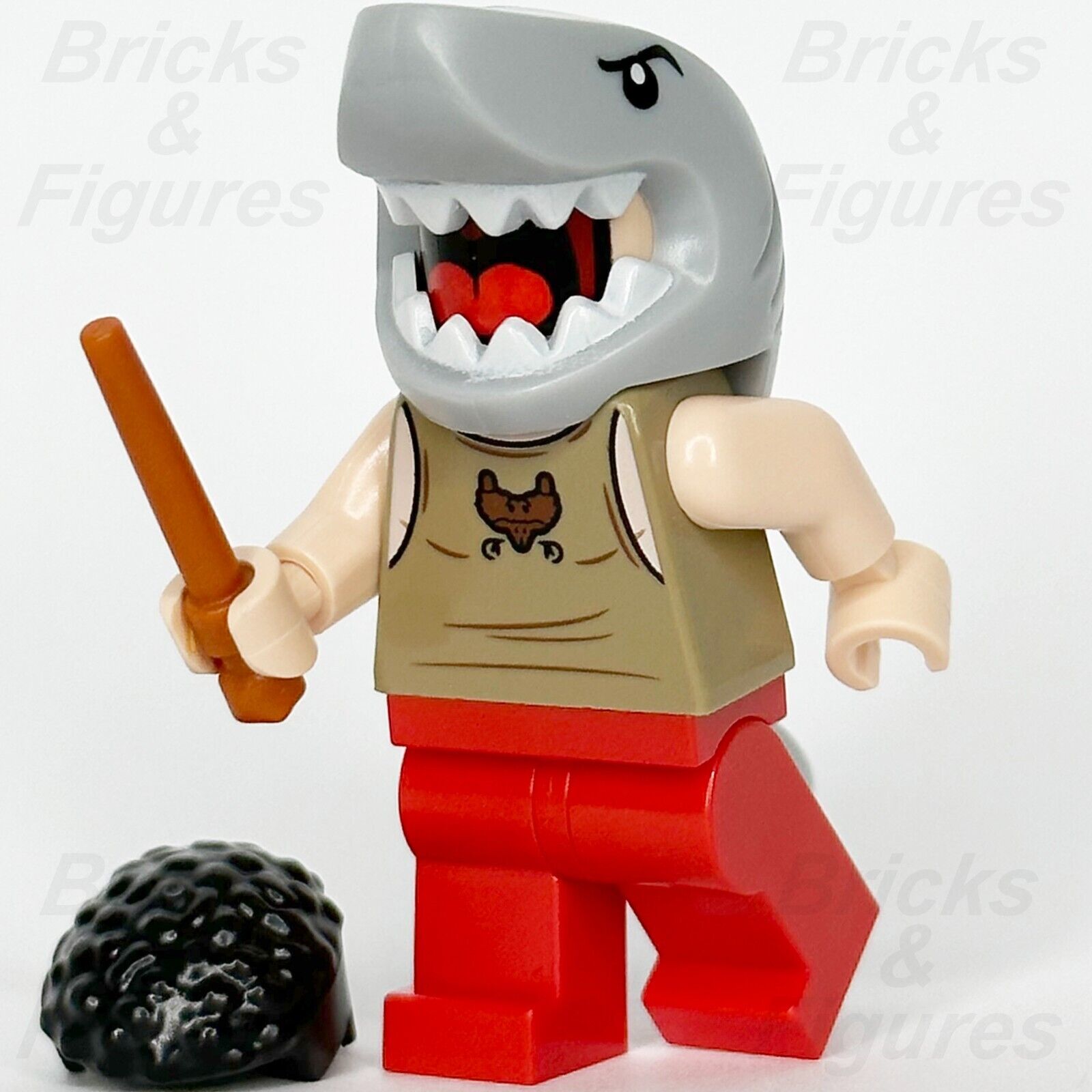 LEGO Harry Potter Viktor Krum Minifigure Shark Head Goblet of Fire Wizard 76420 1