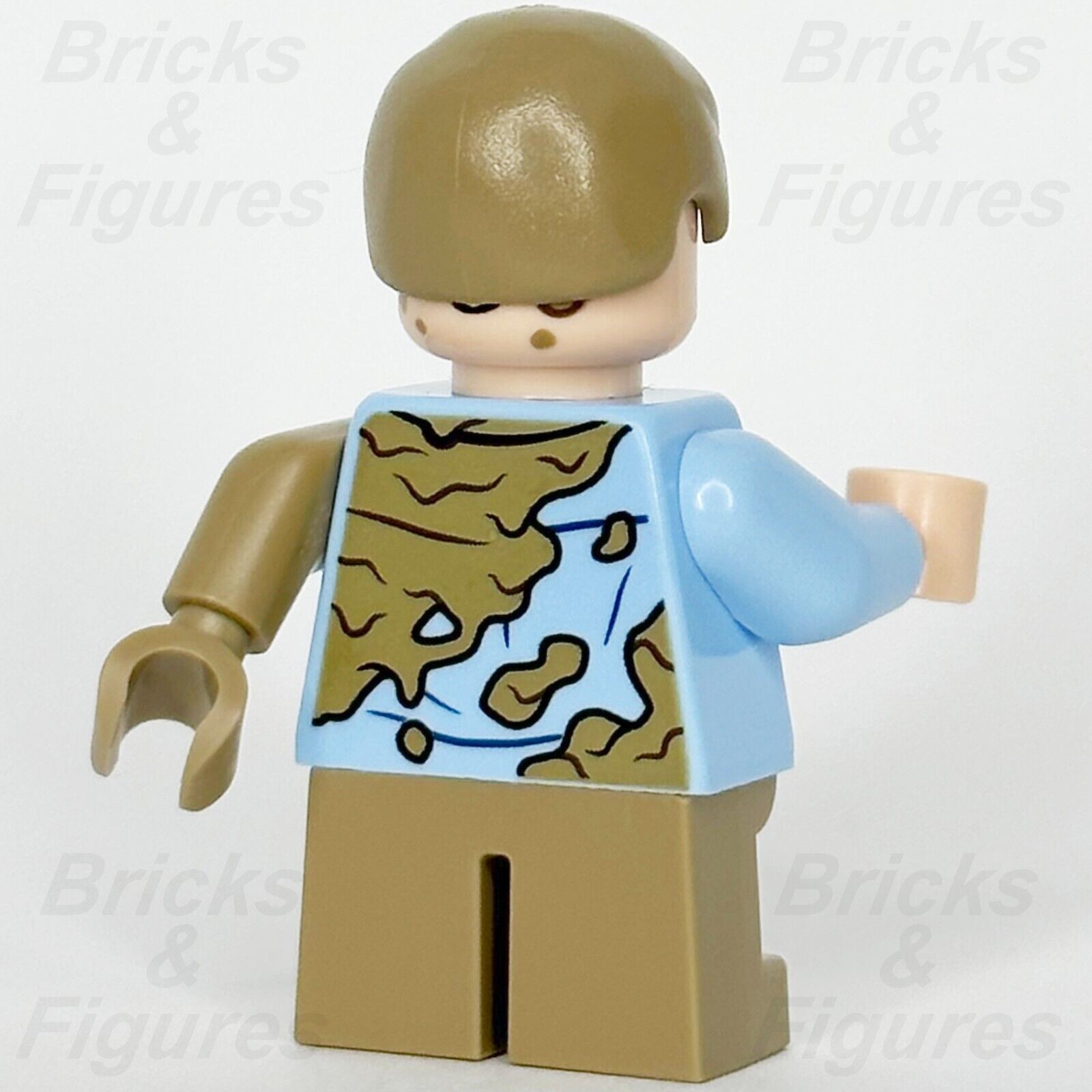 LEGO Jurassic World Tim Murphy Minifigure Dirt Stains Jurassic Park 76956 jw099 3