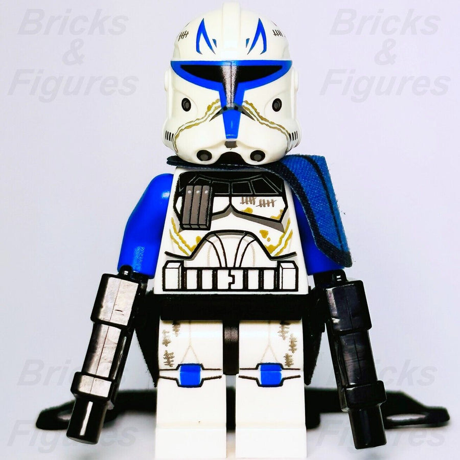 Captain Rex LEGO Star Wars Minifigure Phase 2 Trooper Clone Wars 75012 sw0450 - Bricks & Figures