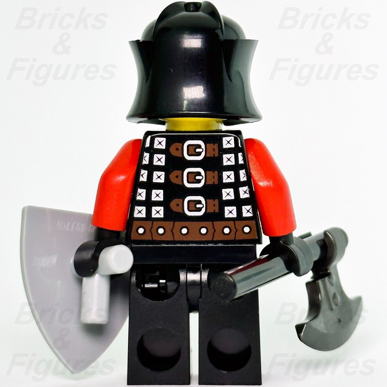 Castle LEGO Dragon Knight Minifigure Axe & Shield 70400 70404 850889 cas528 New - Bricks & Figures