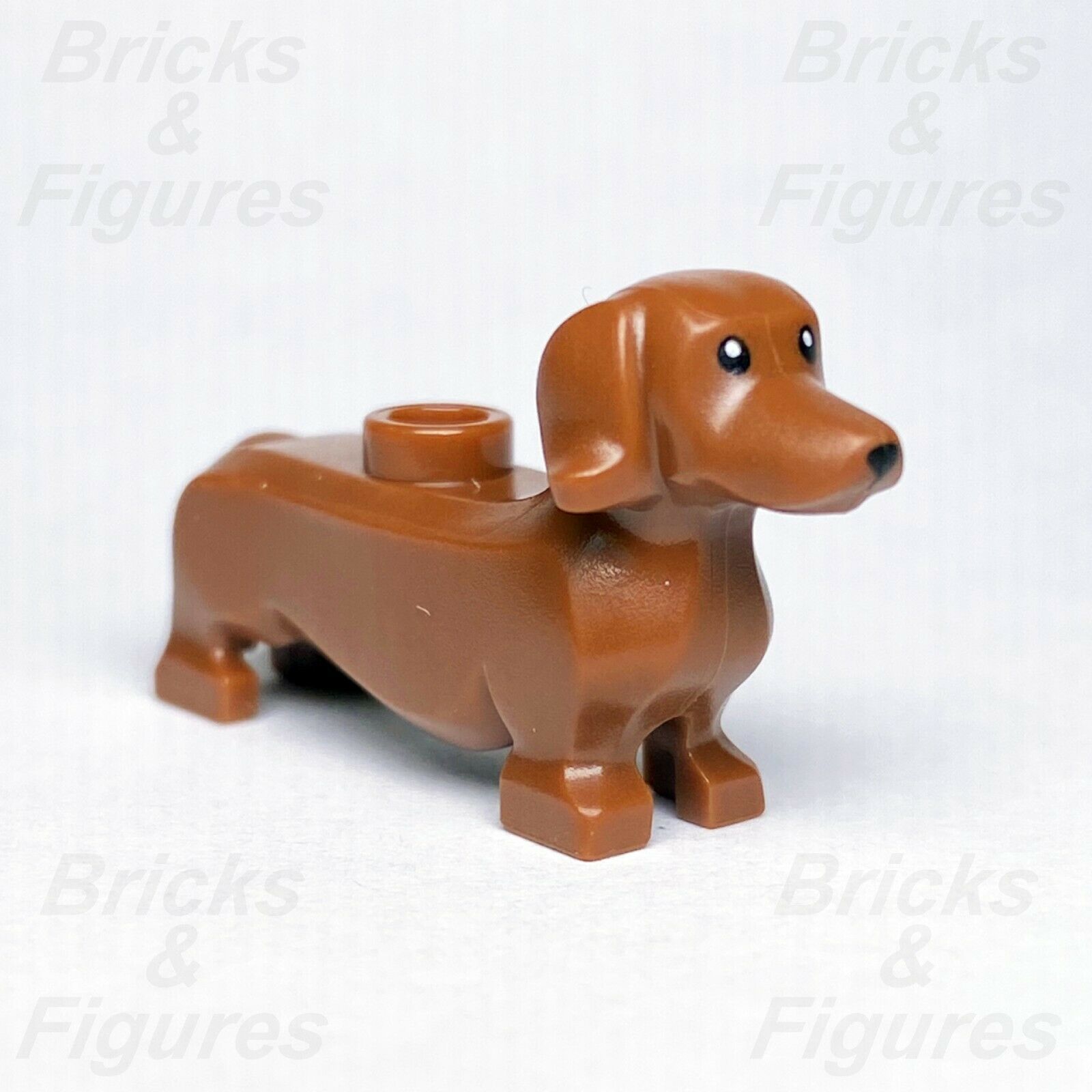 Collectible Minifigures LEGO Dachshund Sausage Dog Animal Part Series 19 66605 71025 - Bricks & Figures