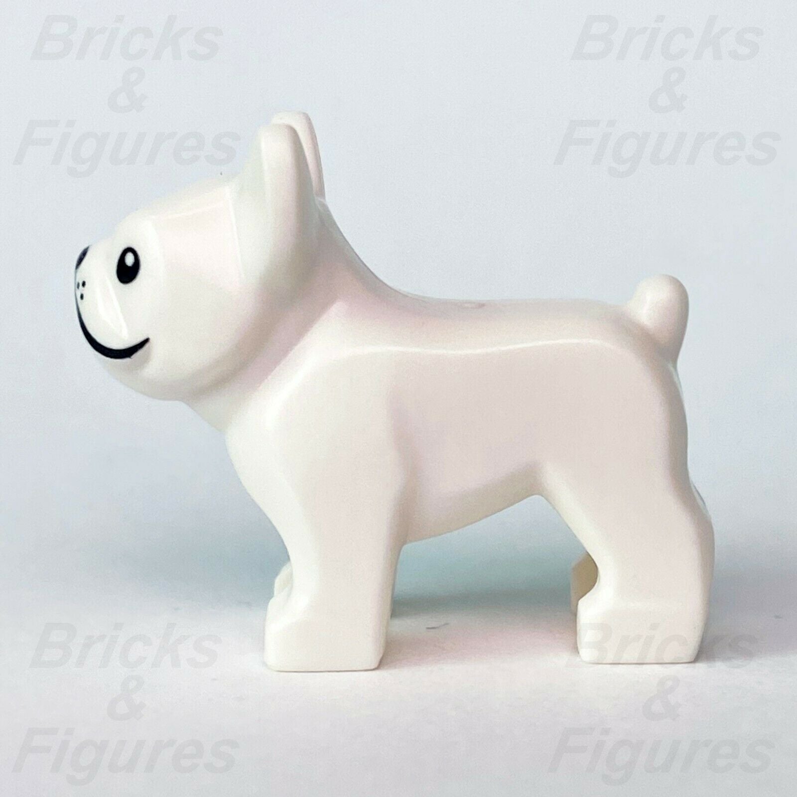 Collectible Minifigures LEGO French Bulldog Eye Patch Dog Animal Part 71025 - Bricks & Figures