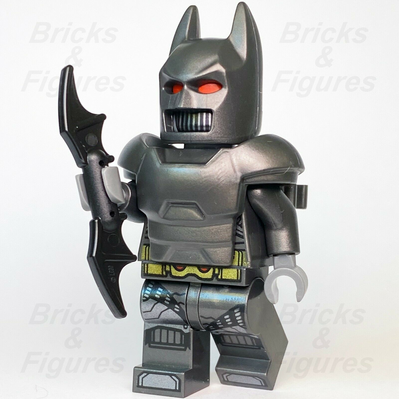 DC Super Heroes LEGO Batman 2 Heavy Armor Justice League Minifigure from set 76110 - Bricks & Figures