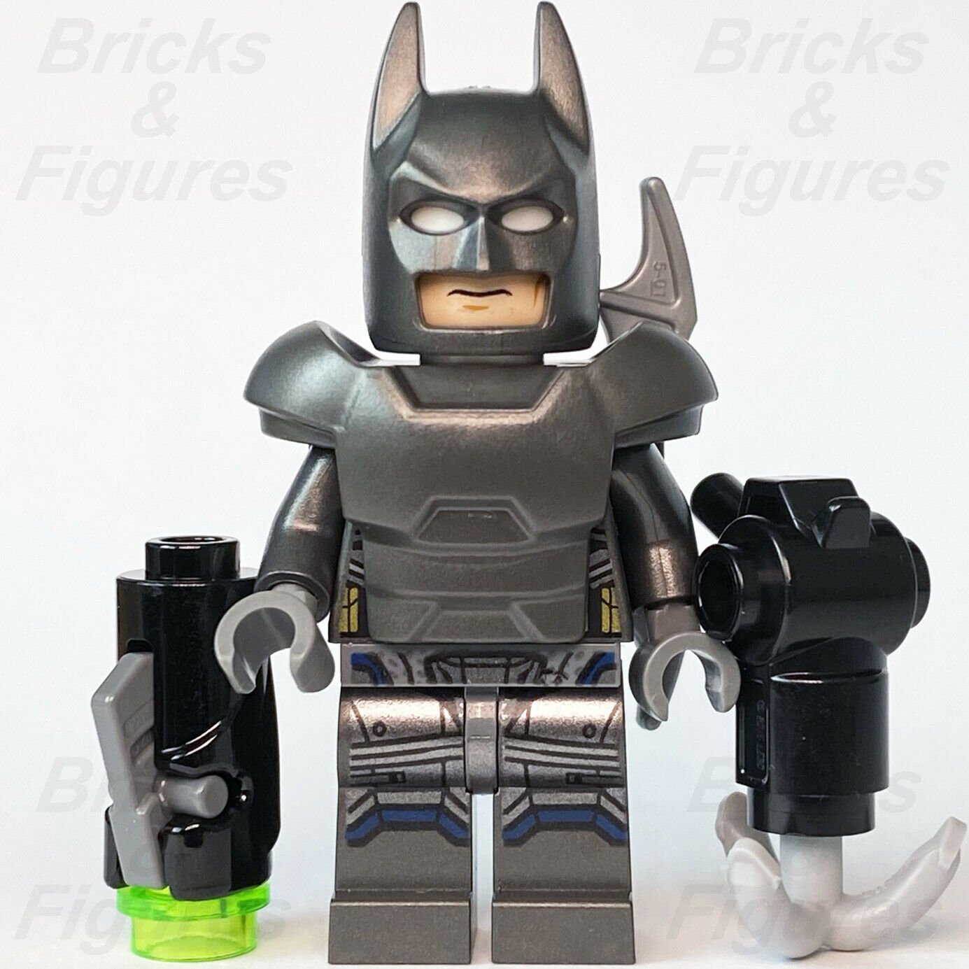 DC Super Heroes LEGO Batman Armored Dawn of Justice Minifigure 76044 Genuine - Bricks & Figures