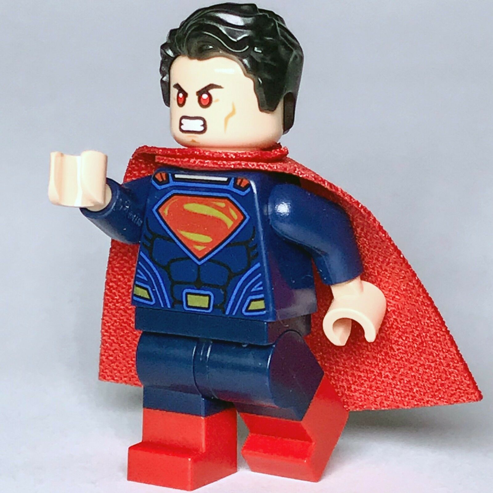 DC Super Heroes LEGO Superman Dawn of Justice Red Boots Minifig 76046 Genuine - Bricks & Figures