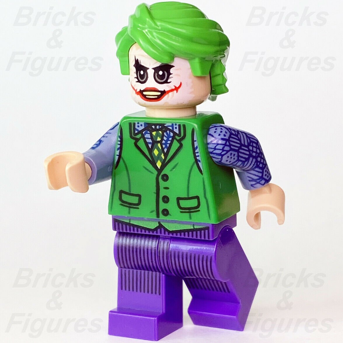 DC Super Heroes LEGO The Joker - The Dark Knight Trilogy Minifigure 76240 sh792 - Bricks & Figures
