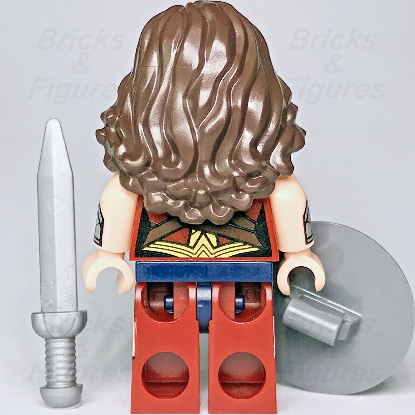 DC Super Heroes LEGO Wonder Woman Diana Prince Minifigure 76087 76046 sh221 - Bricks & Figures