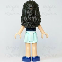 Friends LEGO Emma Creative Artist Aqua Skirt Pink Top Minifigure 41379 41409 - Bricks & Figures