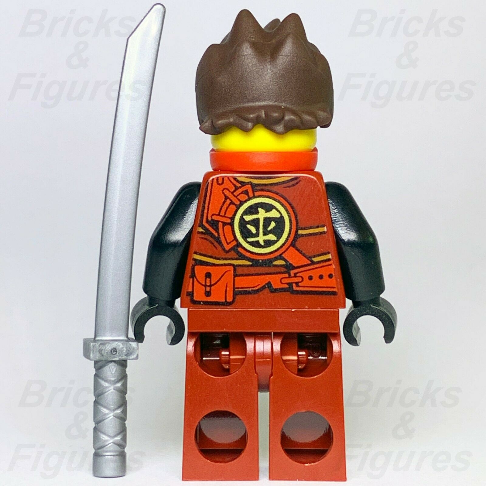 Genuine Ninjago LEGO Fire Ninja Kai Hands of Time Minifigure 70621 - Bricks & Figures