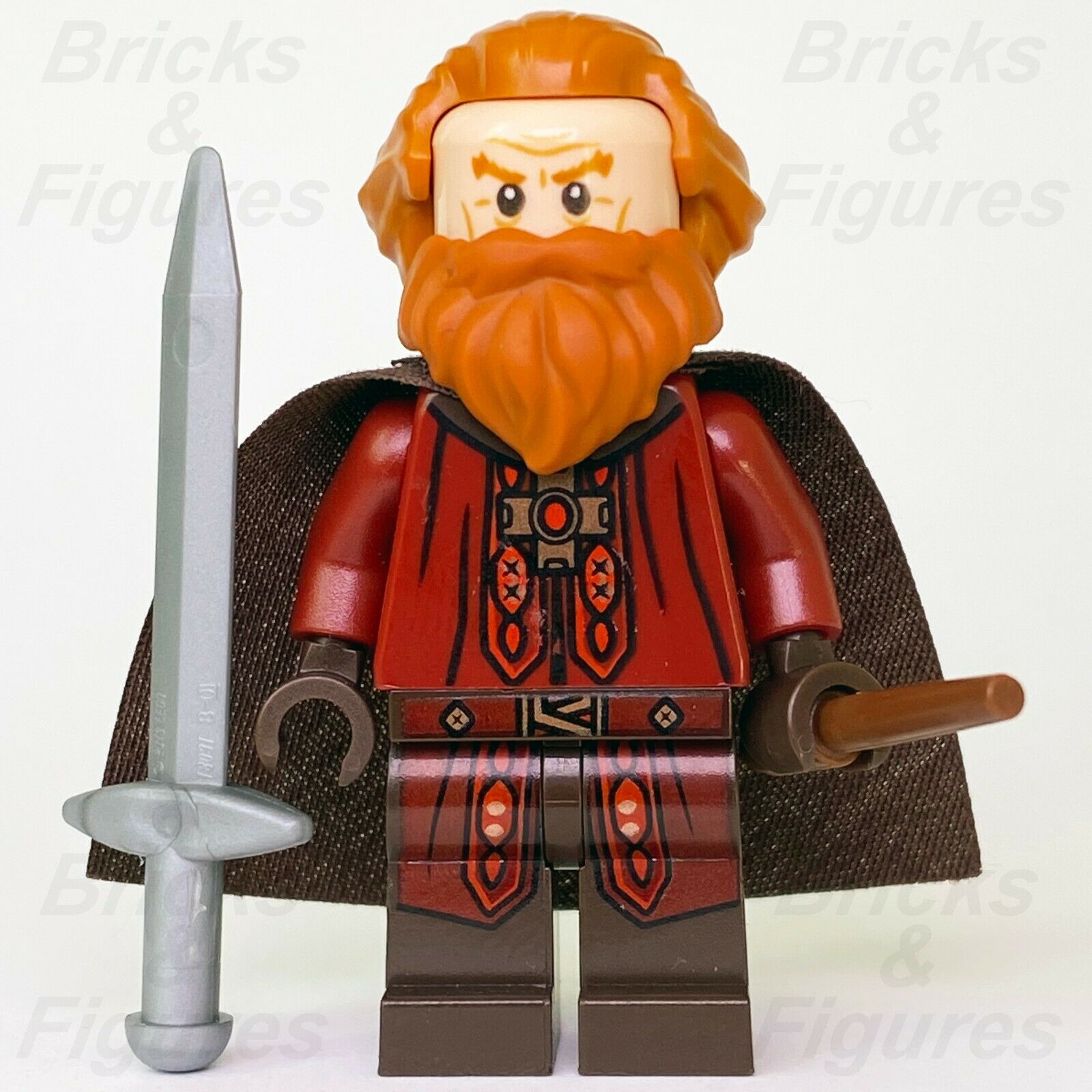 Harry Potter LEGO Godric Gryffindor Wizard Minifigure from set 71043 Genuine - Bricks & Figures