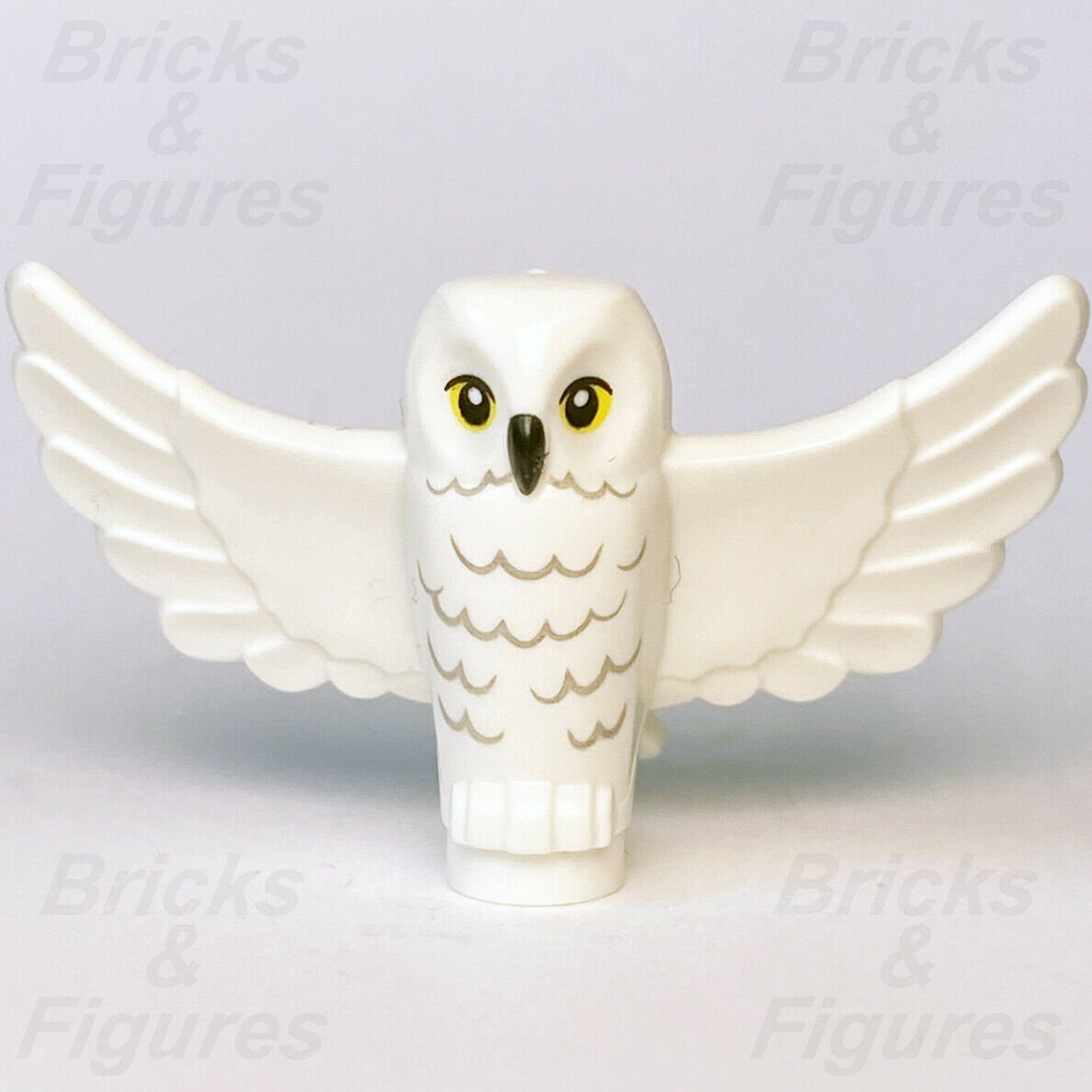 Harry Potter LEGO Hedwig White Owl Spread Wings Part 75968 75980 75978 75979 - Bricks & Figures