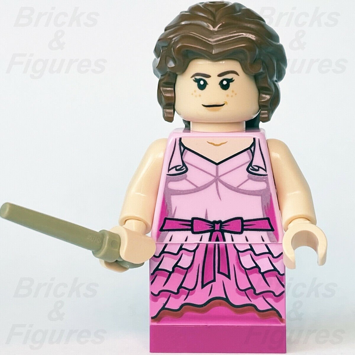 Harry Potter LEGO Hermione Granger Goblet of Fire Witch Minifigure 75981 75948 - Bricks & Figures