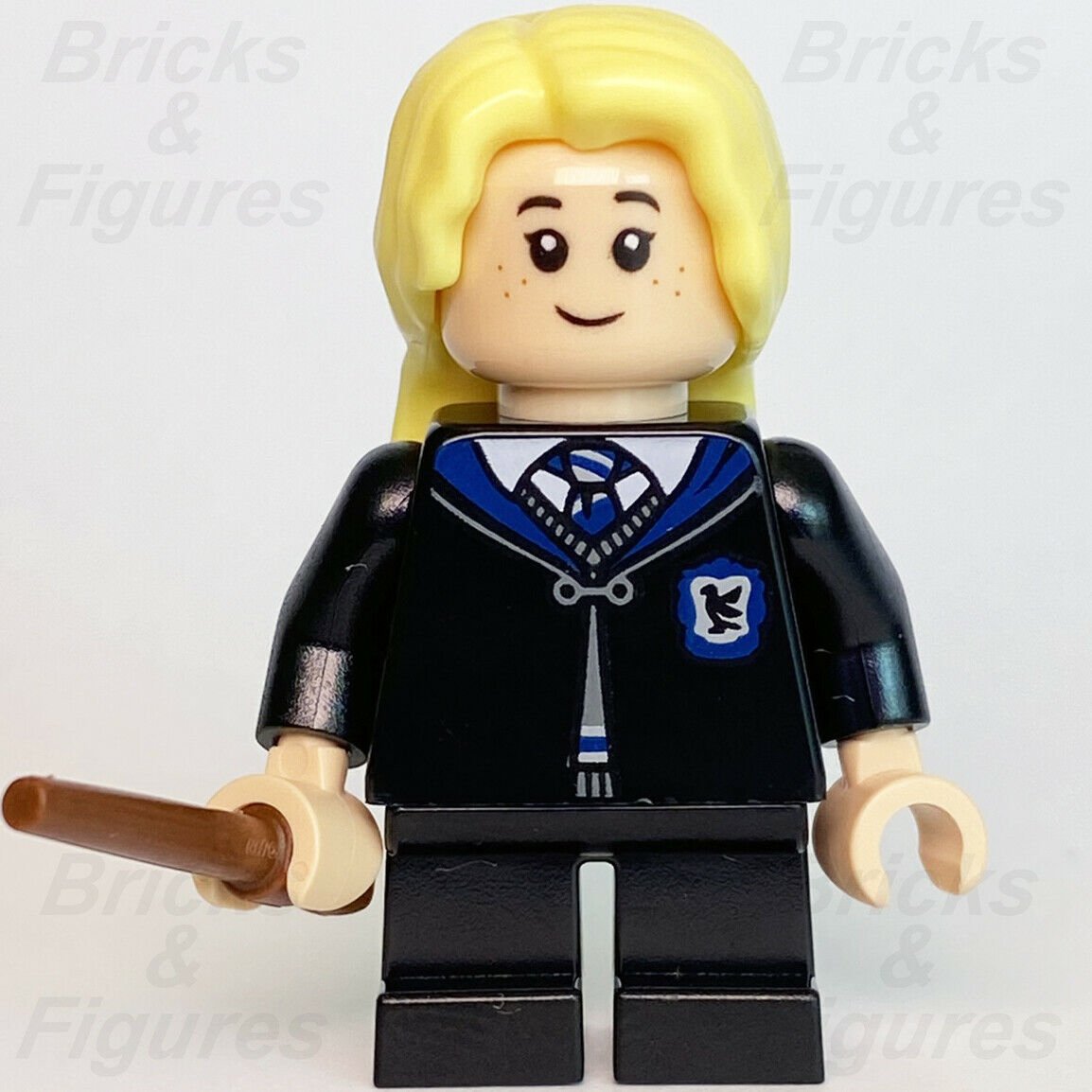 Harry Potter LEGO Luna Lovegood Loony Ravenclaw Witch Minifigure 76389 hp307 - Bricks & Figures