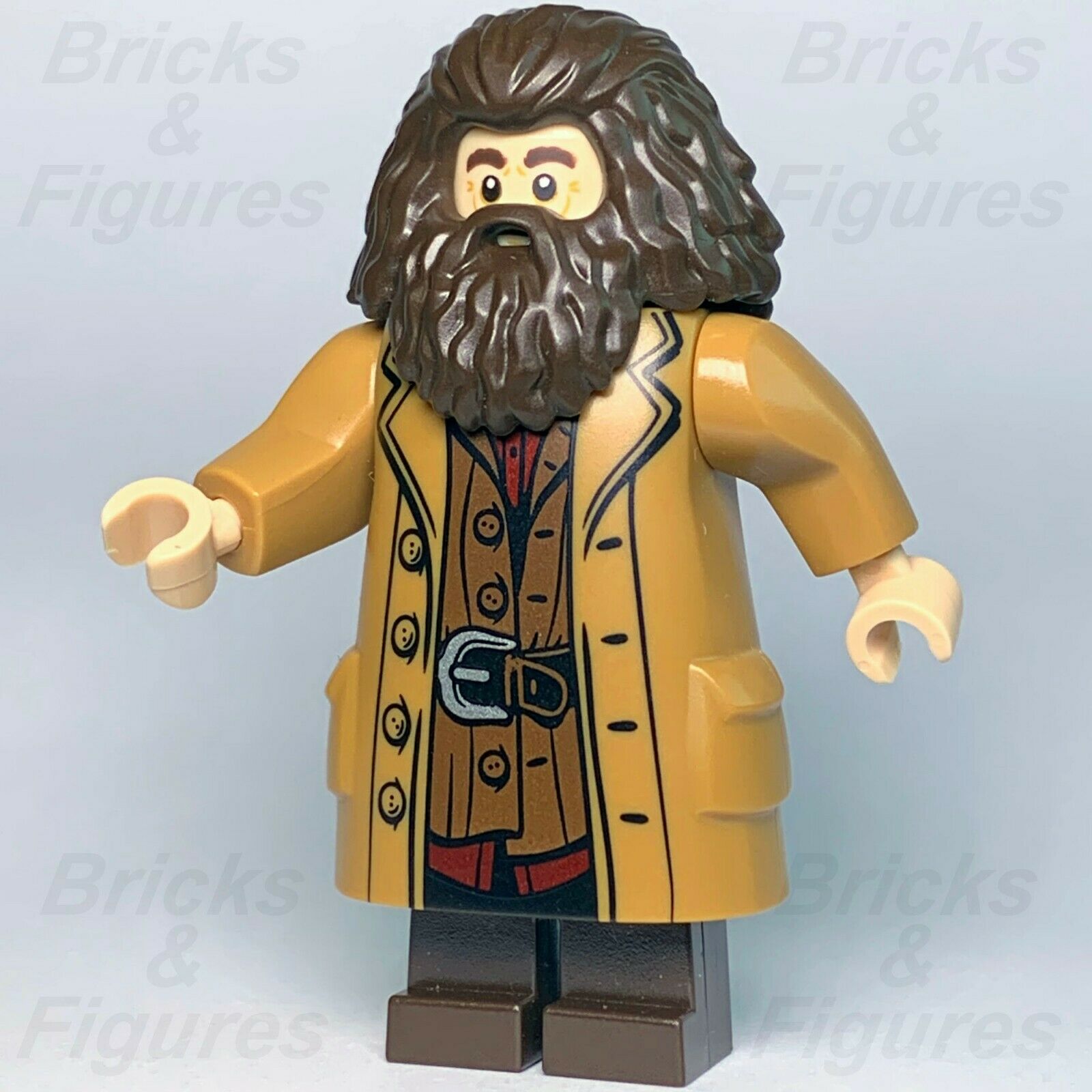 Harry Potter LEGO Rubeus Hagrid Minifigure Professor Wizard 75947 75954 Genuine - Bricks & Figures