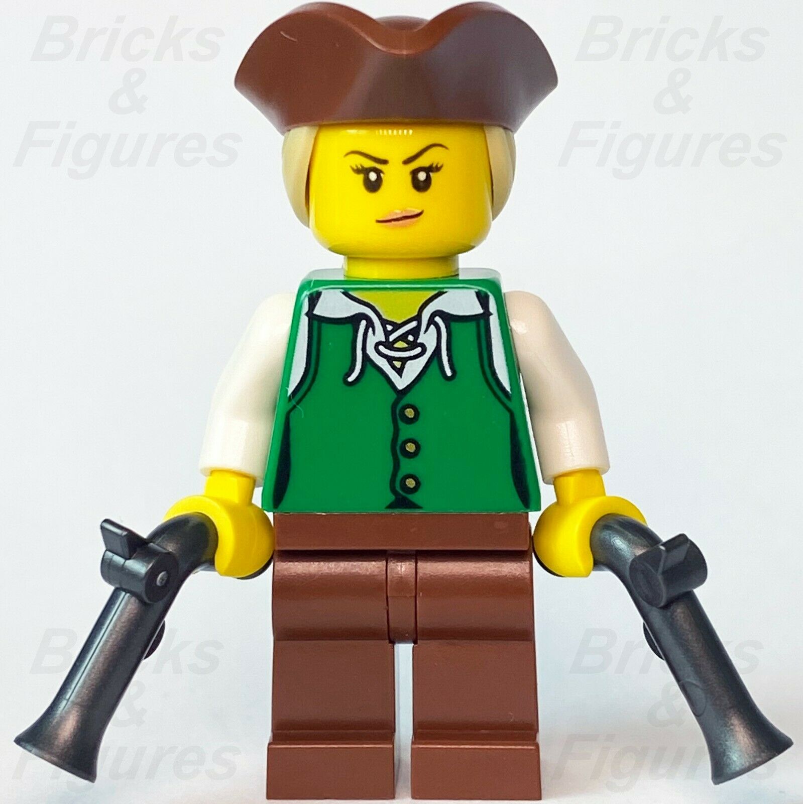Ideas LEGO Robin Loot Pirates Minifigure with 2 x Flintlock Guns 21322 CUUSOO - Bricks & Figures
