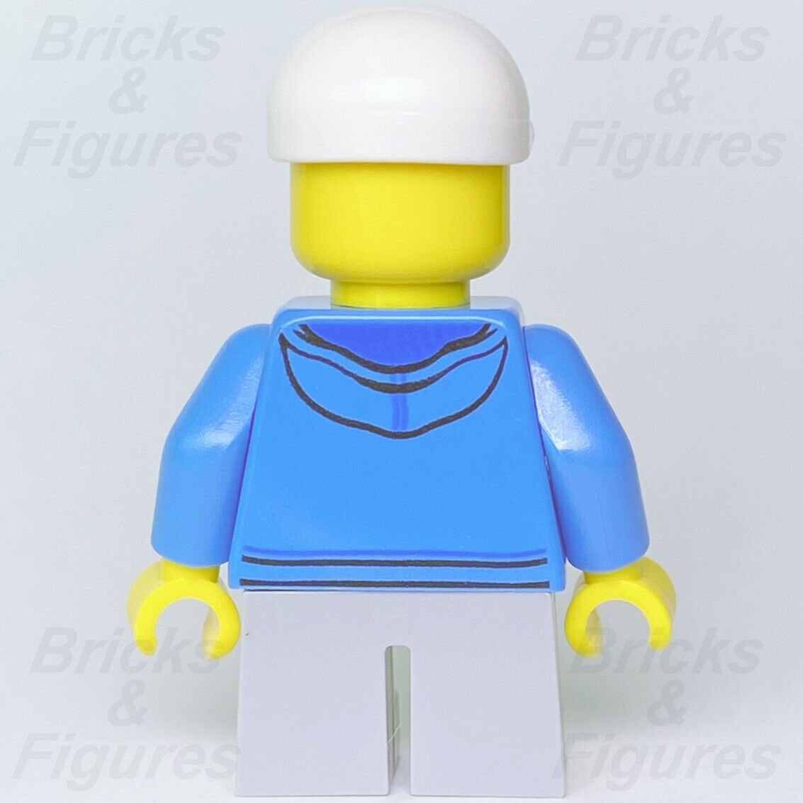 Ideas LEGO Young Boy with White Cap & Blue Hoodie Minifigure 21310 idea033 - Bricks & Figures