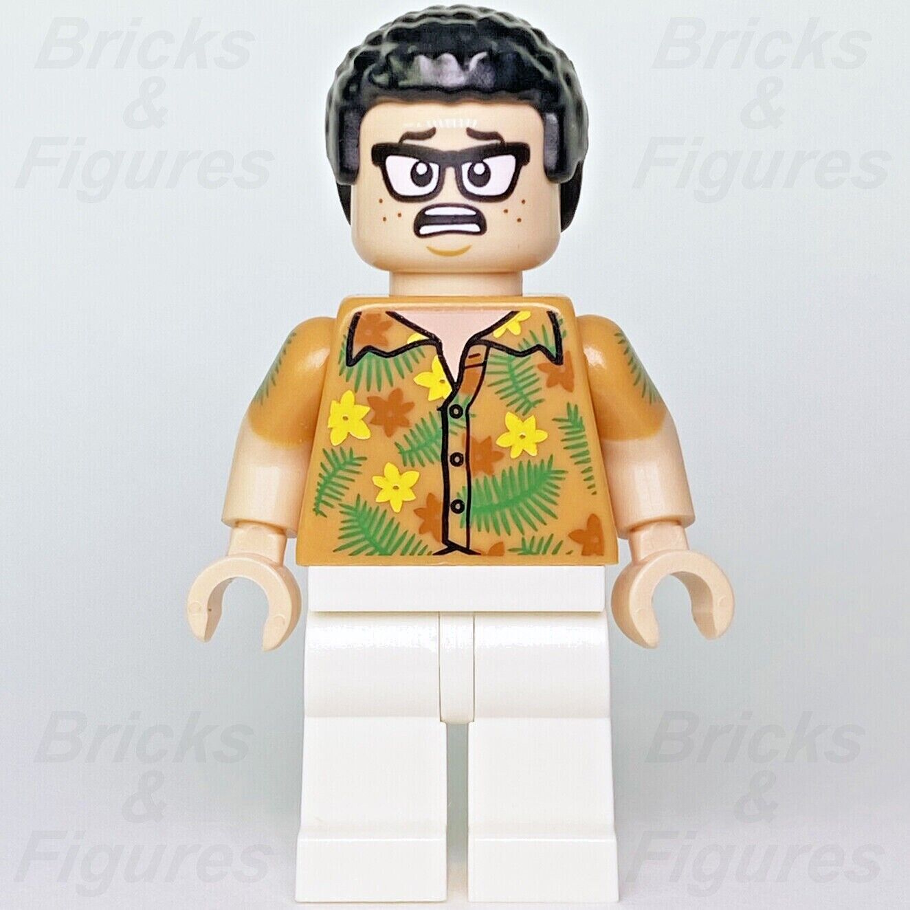 Jurassic World LEGO Danny Nedermeyer Legend of Isla Nublar Minifigure 75938 New - Bricks & Figures