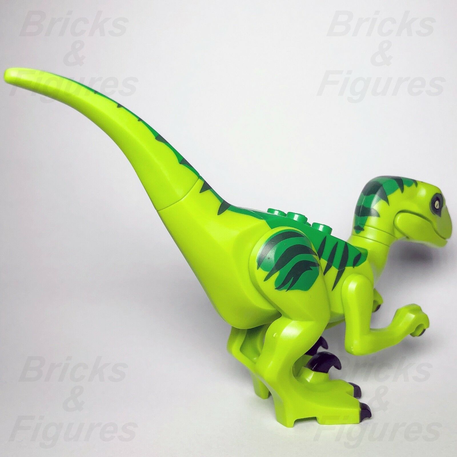 JURASSIC WORLD lego GREEN RAPTOR dinosaur DINO fallen kingdom GENUINE 10757 park - Bricks & Figures