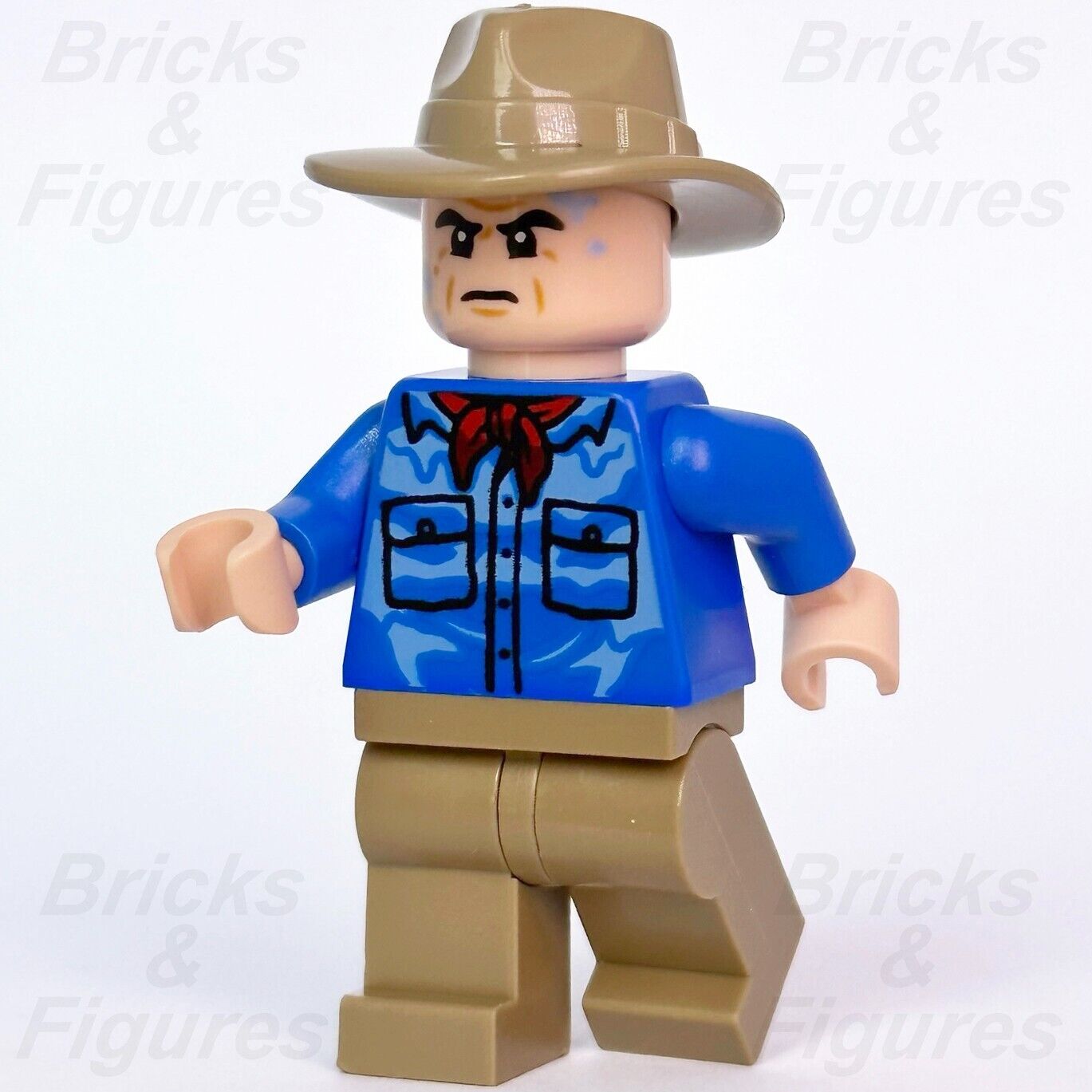 LEGO Alan Grant Jurassic World Jurassic Park Minifigure 76956 jw096 Minifig New - Bricks & Figures