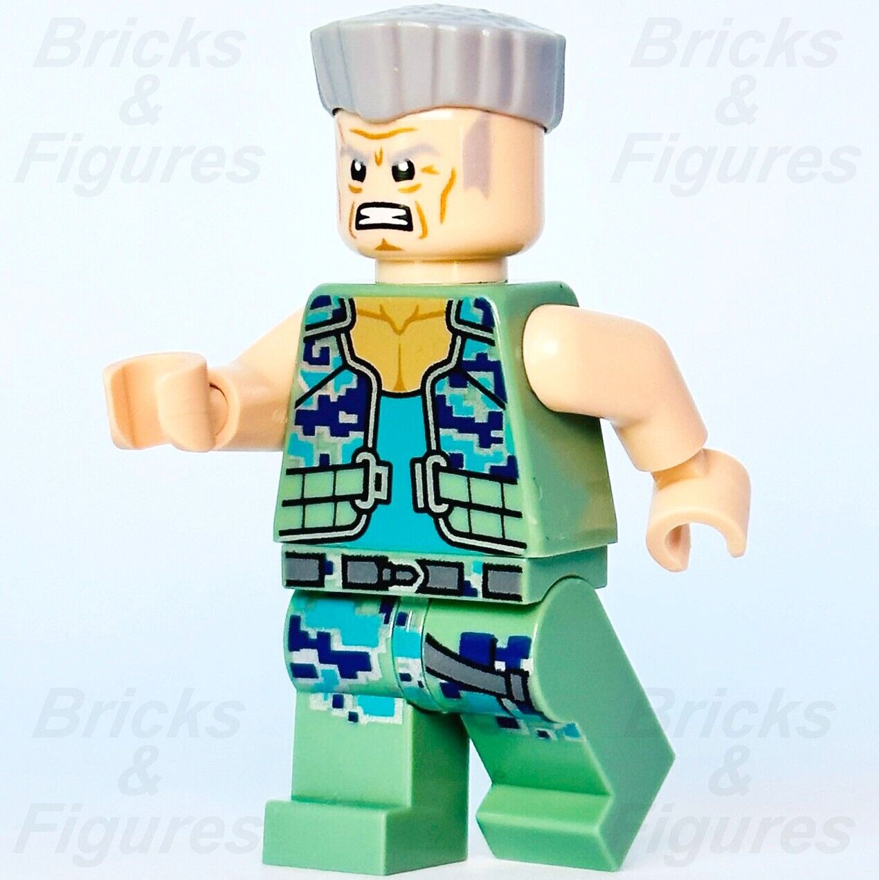 LEGO Avatar Colonel Miles Quaritch Minifigure 75571 avt002 Minifig New Genuine - Bricks & Figures