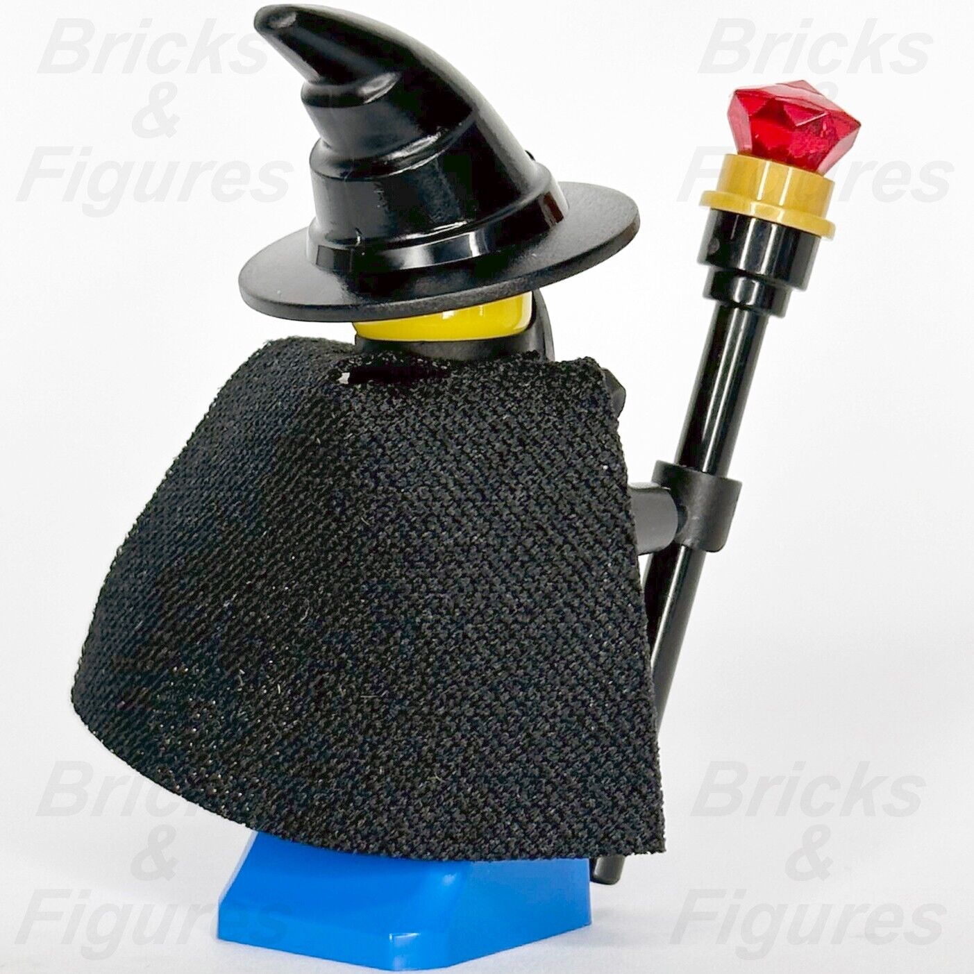LEGO Black Falcon Wizard Castle Minifigure with Staff & Cape Genuine LEGO - Bricks & Figures